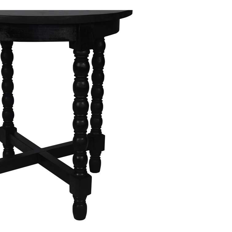 Baen Round Solid Wood End Table & Reviews Birch Lane